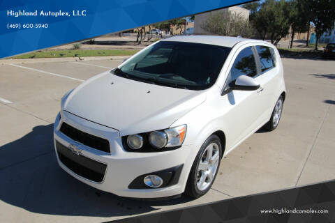 2015 Chevrolet Sonic for sale at Highland Autoplex, LLC in Dallas TX