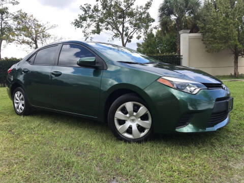 2014 Toyota Corolla for sale at Kaler Auto Sales in Wilton Manors FL