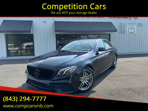 2018 Mercedes-Benz E-Class for sale at Competition Cars in Myrtle Beach SC