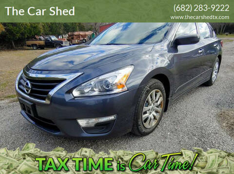 2013 Nissan Altima for sale at The Car Shed in Burleson TX