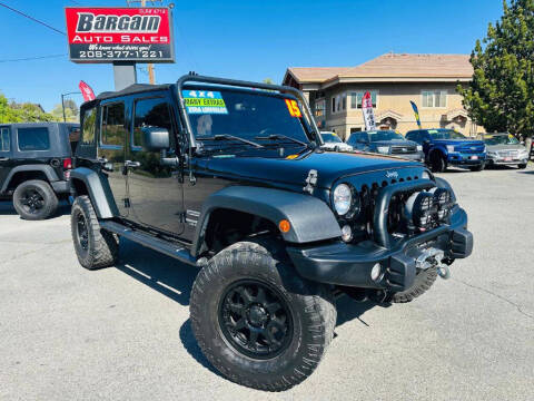 2015 Jeep Wrangler Unlimited for sale at Bargain Auto Sales LLC in Garden City ID