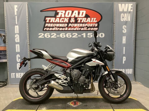 2018 Triumph Street Triple R Matte Aluminiu