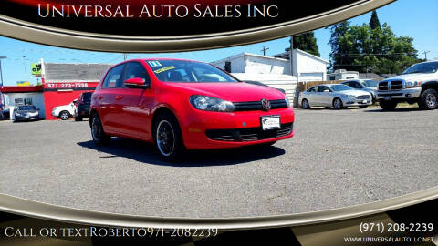 2011 Volkswagen Golf for sale at Universal Auto Sales Inc in Salem OR