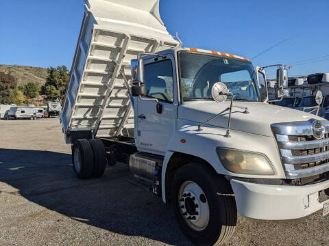 2016 Hino 268 16 Ft  Dump Truck