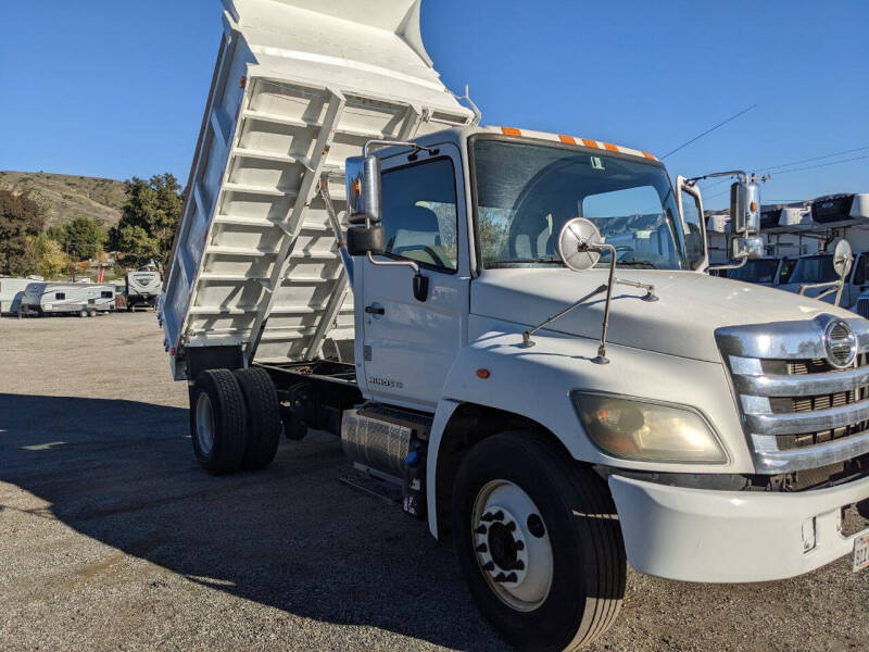 2016 Hino 268 16 Ft  Dump Truck