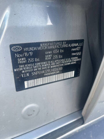 2020 Hyundai Sonata Limited