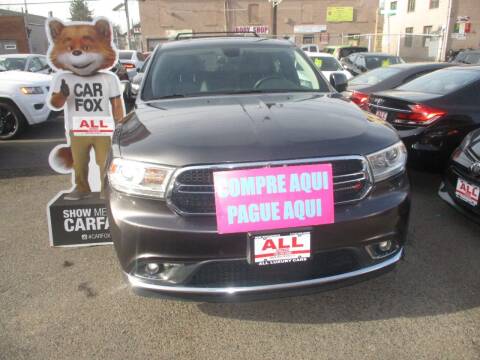 2014 Dodge Durango for sale at ALL Luxury Cars in New Brunswick NJ