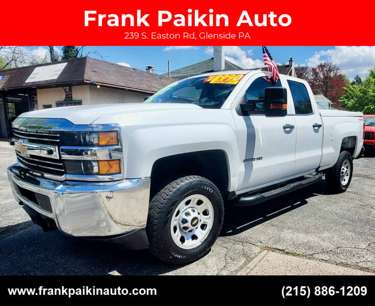 2018 Chevrolet Silverado 2500HD for sale at Frank Paikin Auto in Glenside PA