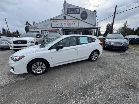 2019 Subaru Impreza for sale at G&R Auto Sales in Lynnwood WA