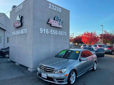 2014 Mercedes-Benz C-Class for sale at LIONS AUTO SALES in Sacramento CA