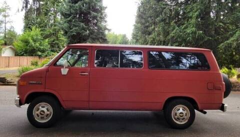 1991 Chevrolet Sportvan for sale at CLEAR CHOICE AUTOMOTIVE in Milwaukie OR