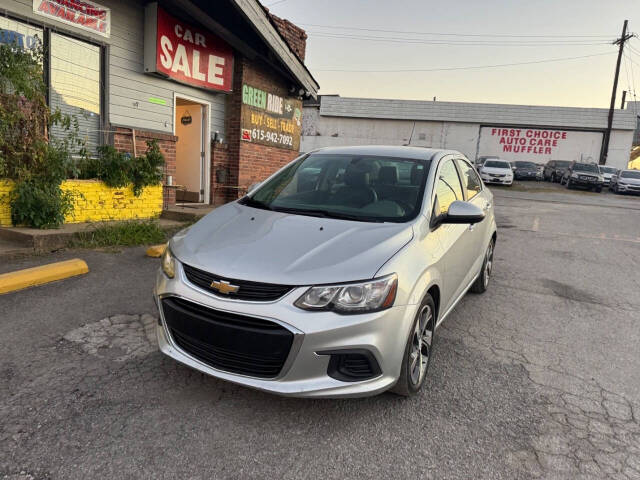 2019 Chevrolet Sonic for sale at Green Ride LLC in NASHVILLE, TN