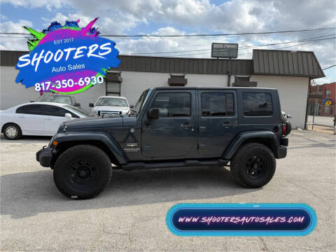 2008 Jeep Wrangler Unlimited for sale at Shooters Auto Sales in Fort Worth TX