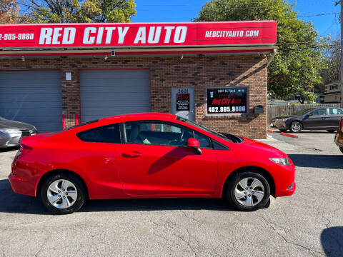 2013 Honda Civic for sale at Red City  Auto in Omaha NE