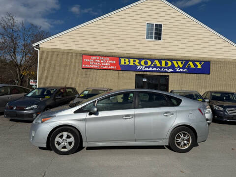 2010 Toyota Prius for sale at Broadway Motoring Inc. in Ayer MA