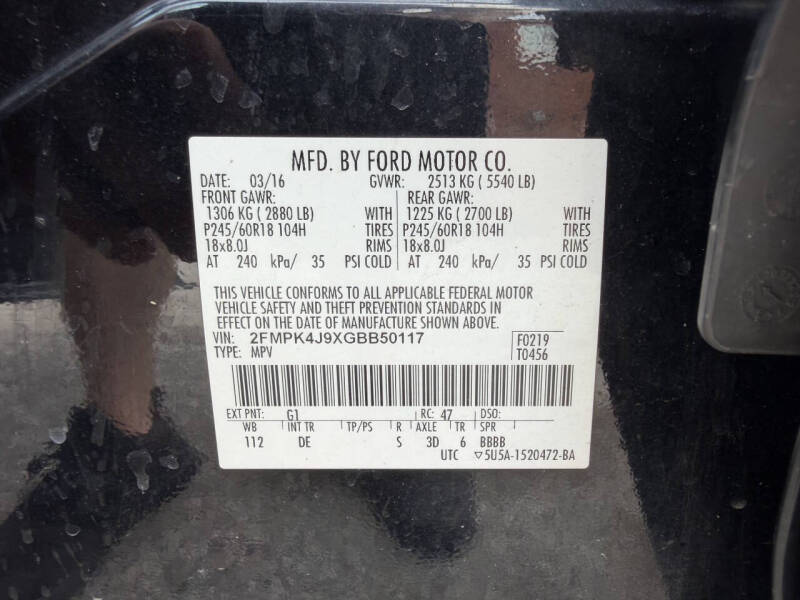 2016 Ford Edge SEL