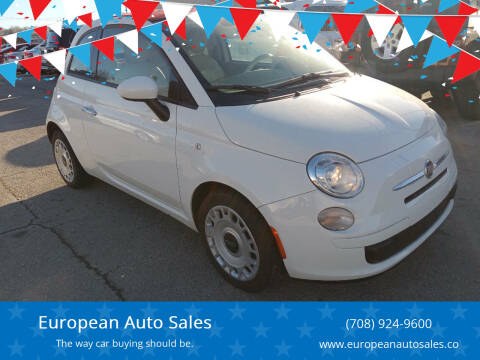 2012 FIAT 500c for sale at European Auto Sales in Bridgeview IL
