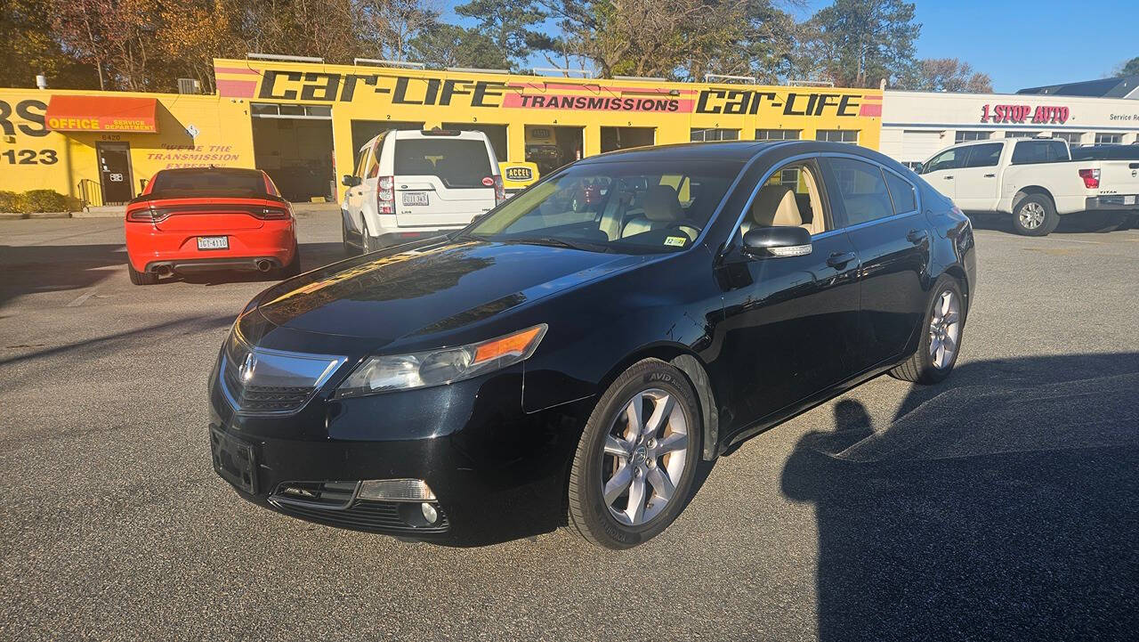 2013 Acura TL for sale at Luxury Auto Sales, Inc in Norfolk, VA