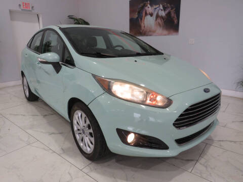 2017 Ford Fiesta for sale at Dealer One Auto Credit in Oklahoma City OK