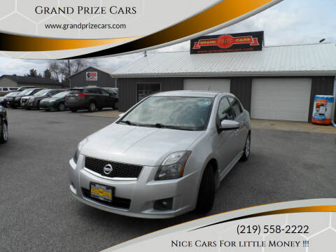 2012 Nissan Sentra for sale at Grand Prize Cars in Cedar Lake IN