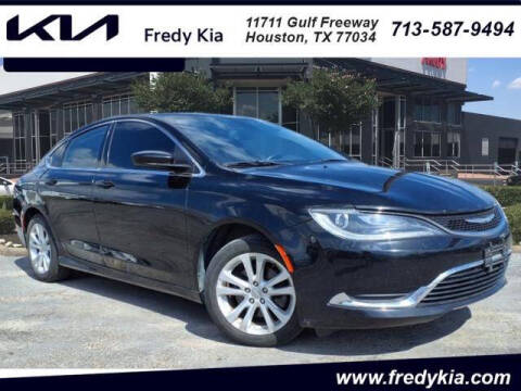 2016 Chrysler 200 for sale at Fredy Cars on West 43rd in Houston TX