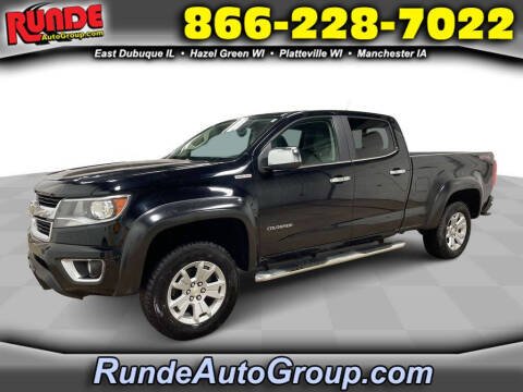 2016 Chevrolet Colorado for sale at Runde PreDriven in Hazel Green WI