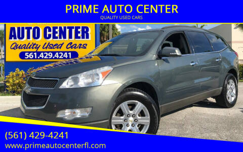 2011 Chevrolet Traverse for sale at PRIME AUTO CENTER in Palm Springs FL