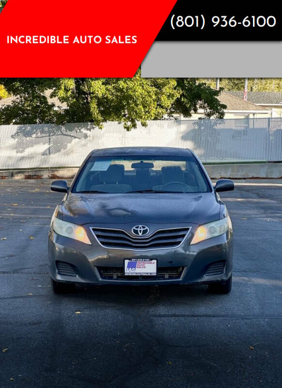 2011 Toyota Camry for sale at INCREDIBLE AUTO SALES in Bountiful UT