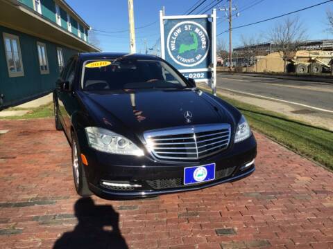 2010 Mercedes-Benz S-Class for sale at Willow Street Motors in Hyannis MA