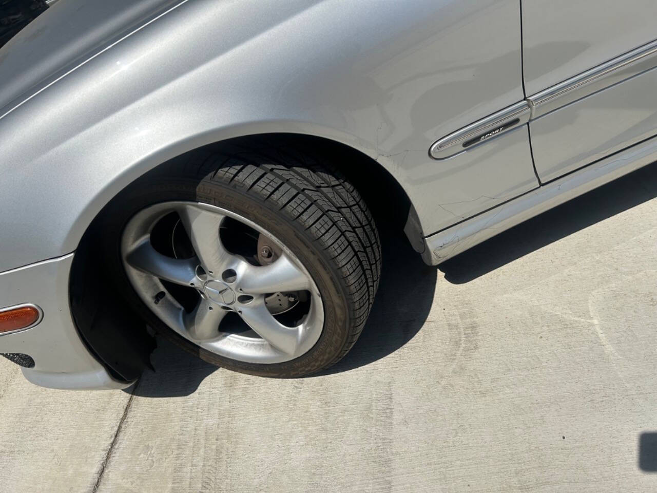 2005 Mercedes-Benz C-Class for sale at A & E Cars in Bakersfield, CA