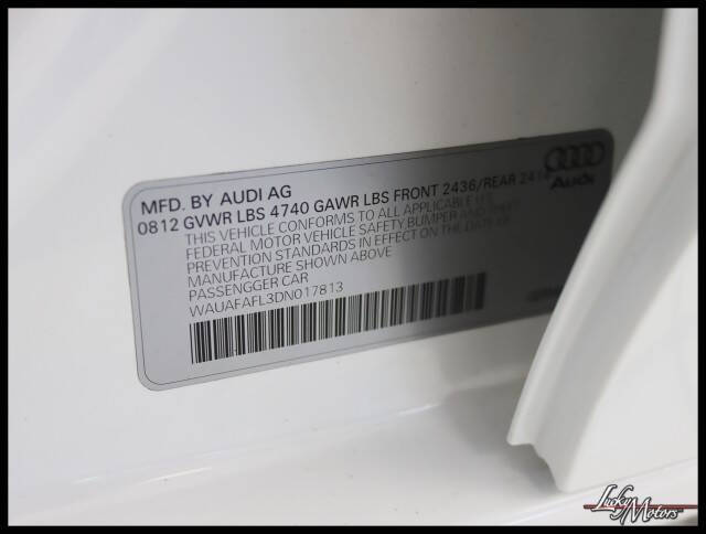 2013 Audi A4 2.0T Premium