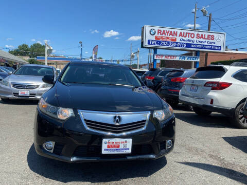 2012 Acura TSX for sale at Rayan Auto Sales in Plainfield NJ