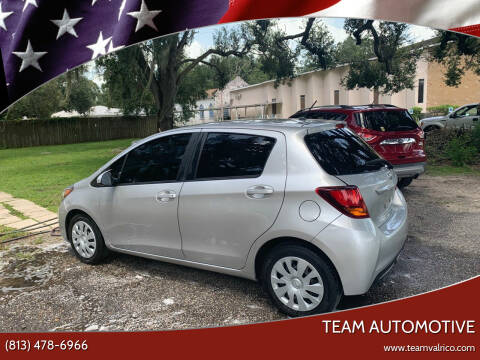 2017 Toyota Yaris for sale at TEAM AUTOMOTIVE in Valrico FL