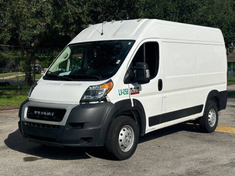 2020 RAM ProMaster for sale at Easy Deal Auto Brokers in Miramar FL