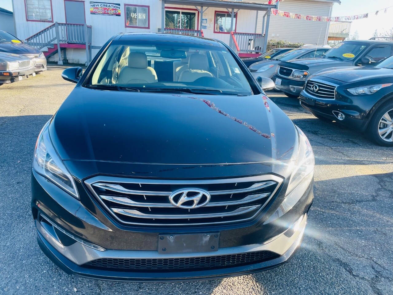 2016 Hyundai SONATA for sale at New Creation Auto Sales in Everett, WA