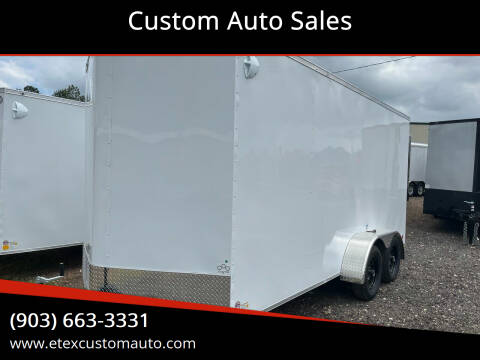 2025 Continental Cargo 7x16 Enclosed Trailer for sale at Custom Auto Sales - TRAILERS in Longview TX