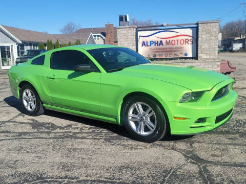 2014 Ford Mustang for sale at Alpha Motors in New Berlin WI
