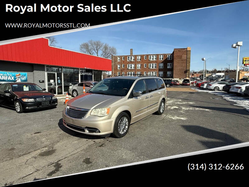 2013 Chrysler Town and Country for sale at Royal Motor Sales LLC in Saint Louis MO