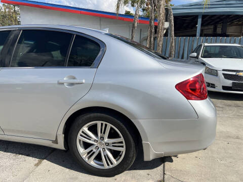 2012 Infiniti G25 Sedan Journey