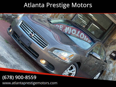 2012 Nissan Maxima for sale at Atlanta Prestige Motors in Decatur GA