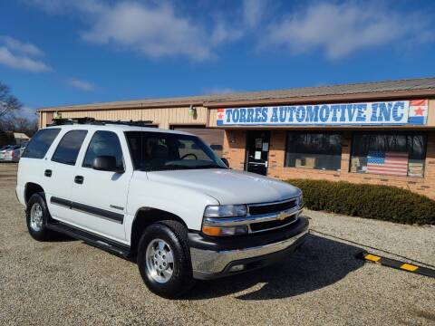 2001 Chevrolet Tahoe for sale at Torres Automotive Inc. in Pana IL