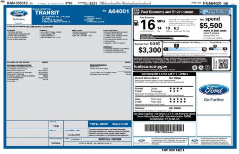 2015 Ford Transit