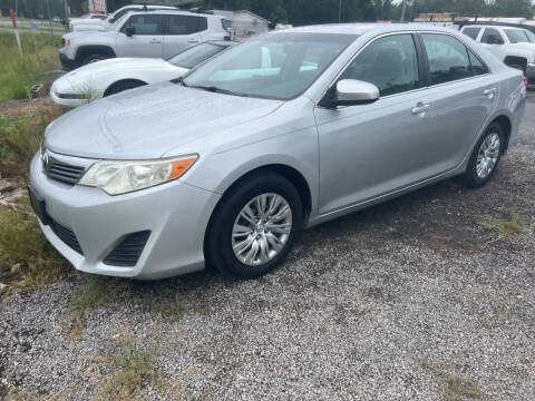 2012 Toyota Camry for sale at Baileys Truck and Auto Sales in Effingham SC