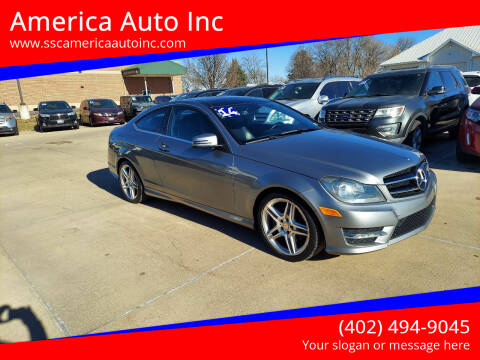 2014 Mercedes-Benz C-Class for sale at America Auto Inc in South Sioux City NE