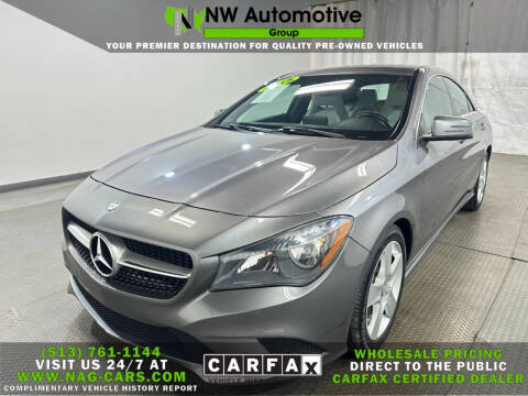 2015 Mercedes-Benz CLA for sale at NW Automotive Group in Cincinnati OH