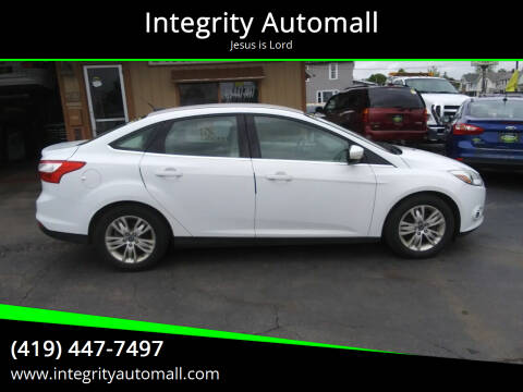 2012 Ford Focus for sale at Integrity Automall in Tiffin OH