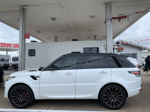 2017 Land Rover Range Rover Sport for sale at Motorsports Unlimited in McAlester OK