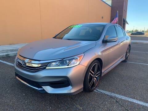 2016 Honda Accord for sale at The Auto Toy Store in Robinsonville MS