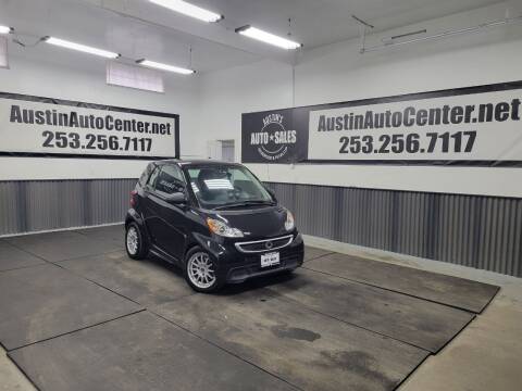 2014 Smart fortwo electric drive for sale at Austin's Auto Sales in Edgewood WA