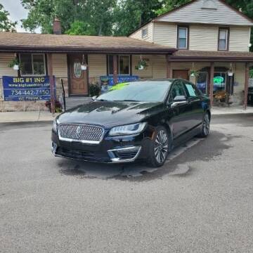 2017 Lincoln MKZ for sale at BIG #1 INC in Brownstown MI